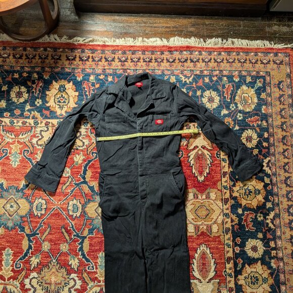 Dickie's Coveralls, Black button up, sz S, 98% cotton - Picture 2 of 12